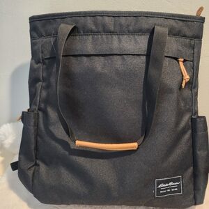 Eddie Bauer tote backpack black